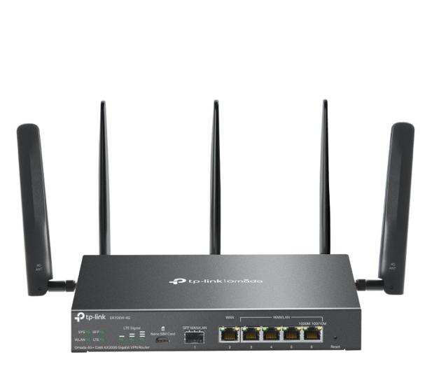 TP-Link ER706W-4G LTE WiFi AX3000 VPN - 1272471 - zdjęcie